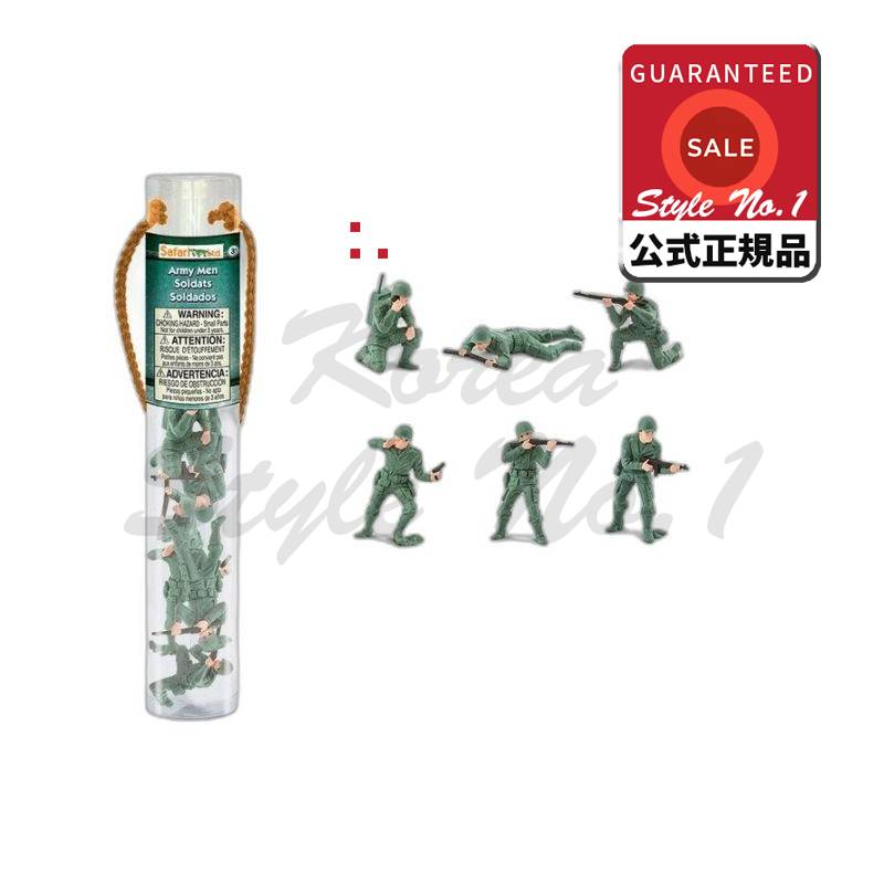 サファリエルティディ兵士フィギュアコレクションチューブセット678604 1セット