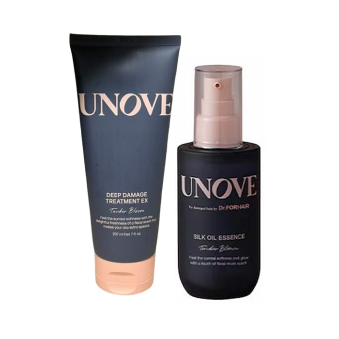 DEEP DAMAGE TREATMENT EX 207ml+Silk Oil Essence 70ml / Tender Bloom 企画