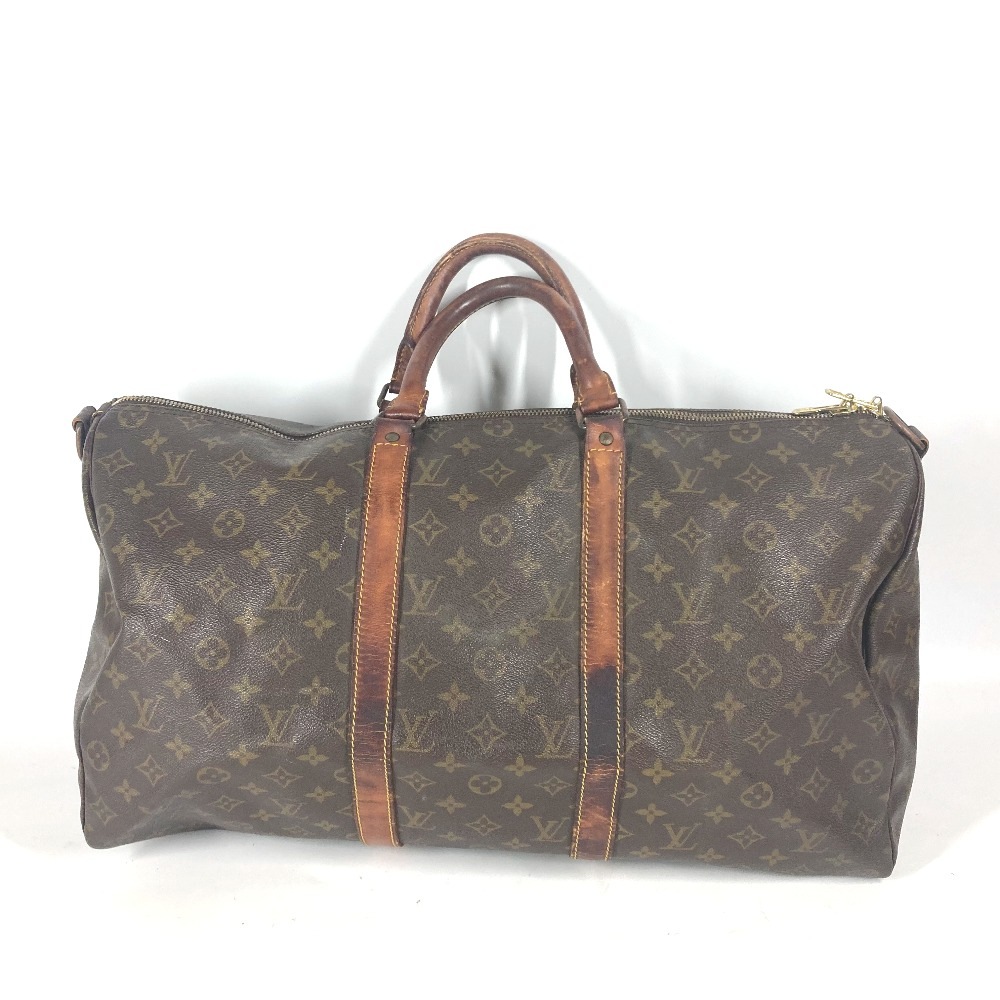 ボストンバッグ スピーディバンドリエール 50 旧型 モノグラム カバン ハンドバッグ 旅行バッグ トラベルバッグ モノグラムキャンバス ブラウン