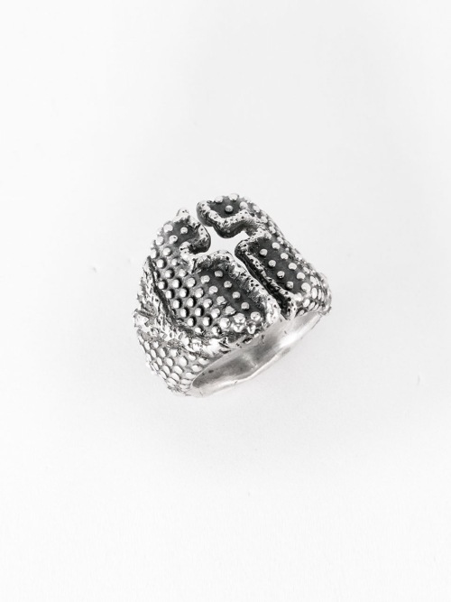 【HARANG】 HR 221R_Embossed Cross Ring ショルダーバッグ 正規品