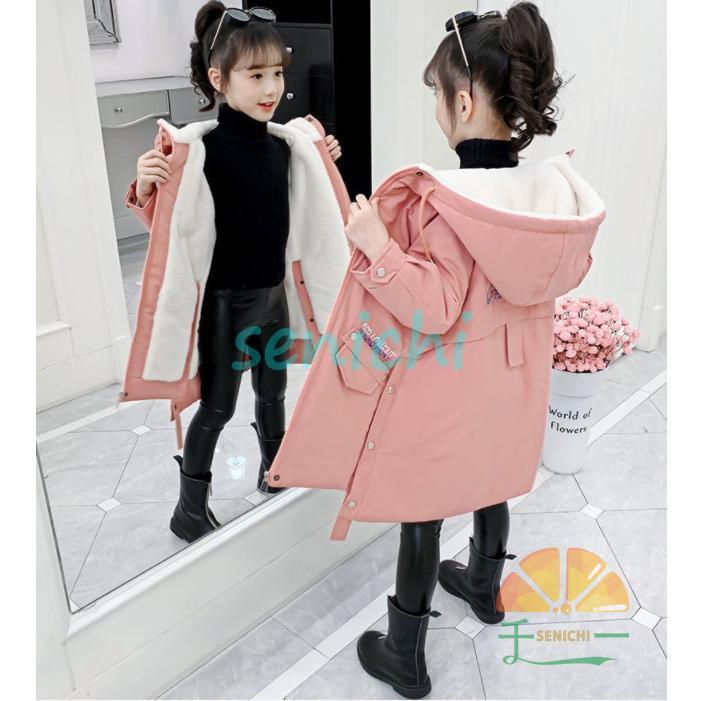 コート キッズ 女の子 おしゃれ 子供服 秋冬 裏起毛 厚手 アウター モッズコート ロングコート キッズコート 子供コート トレンチコート フード付き 暖かい 防寒