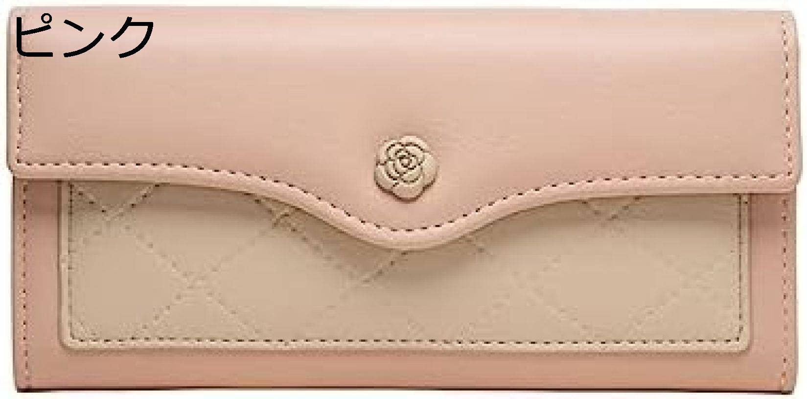 【20%OFFクーポン】長財布 レディース 花柄 ツートンカラー 三つ折り 大きい ファスナー ボタン 財布 大容量 多機能 シートと小銭 カード入れ 取り出しやすい お手頃 母の日 高級 おしゃれ