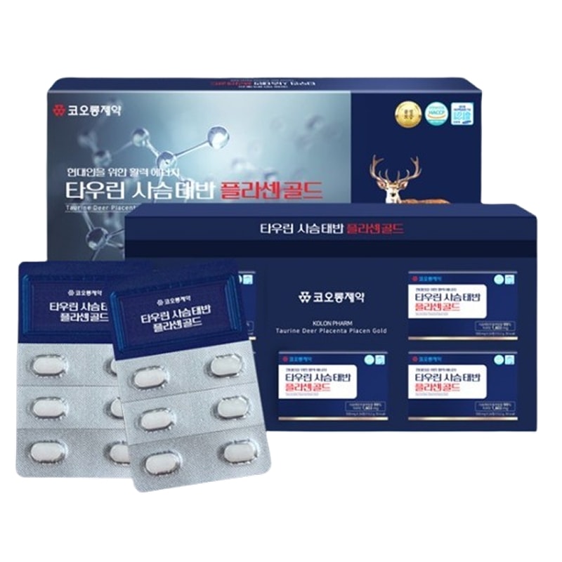 コーロン製薬 鹿プラセンタプラセン（4ヶ月分）ショッピングバッグ付き