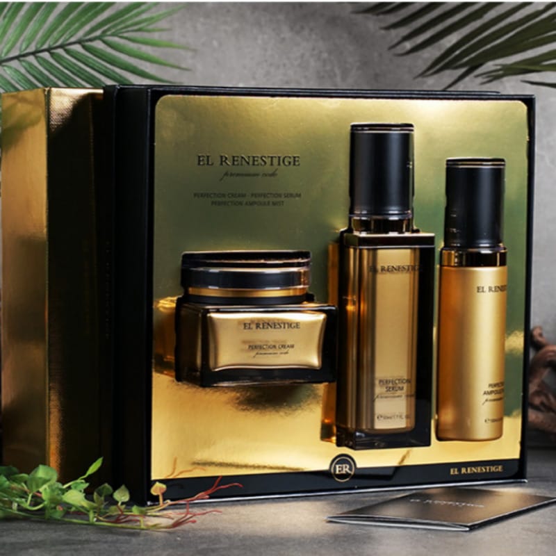 (関税無料) エルルネスティージュ パーフェクション 3点セット（クリーム50mlセラム50mlアンプルミスト100ml）