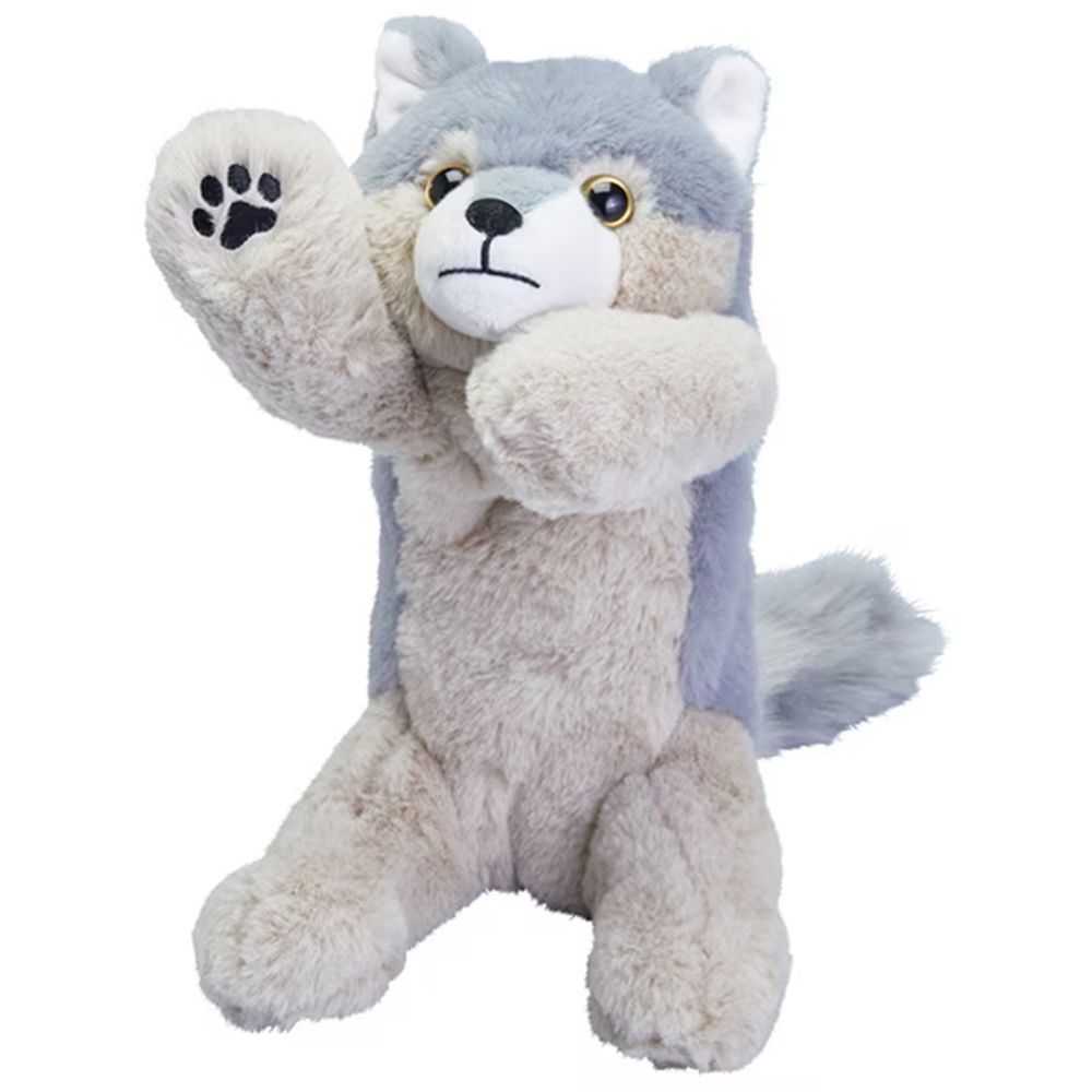 （まとめ買い）ポーズー ペンポーチ 動物 オオカミ PZ2025 [x3]