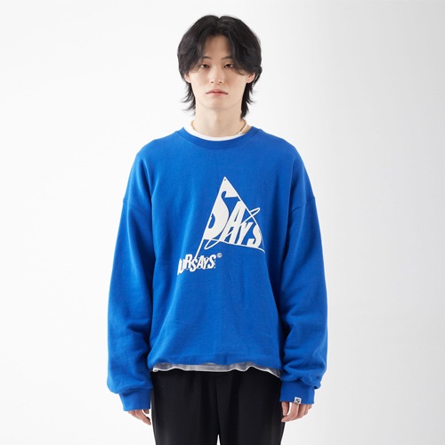 シープフレッグマンツーマンブルー