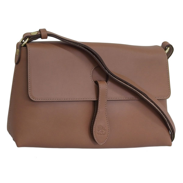 イルビゾンテ バッグ レディース ショルダーバッグ レザー ブラウン BSH089PG0003BW339B IL BISONTE