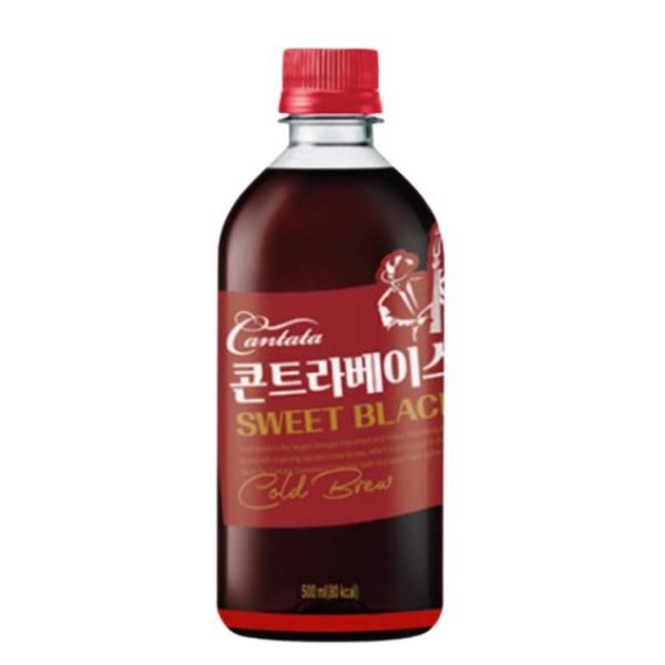 カンタータ コントラバス コールドブリュー スイートブラック 500ml 12個 5,272円