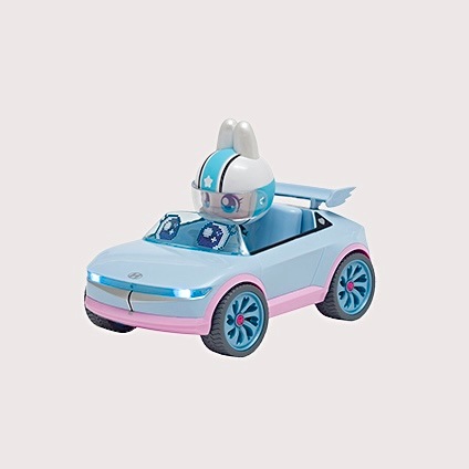 【現代自動車 × ティニピン】カンチョンピン IONIQ 5 ブルー ダイキャストカーセット