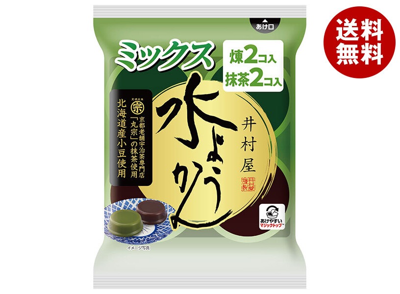 井村屋 袋入 水ようかんミックス (62g＊4個)＊10袋入＊(2ケース)
