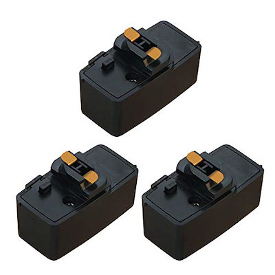 他サイト： Abishion 引掛シーリングプラグダクトレール用 取付簡単100V/50-60Hz専用600W(6A)まで 引掛シーリングボディ ライティングレール用 PSE認証（黒い3個入り）の商品画像