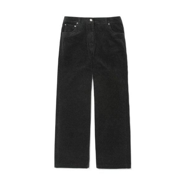 パンツ JQS CO2404PT71-CH ウーマン ストレート コーデュロイ パンツ Charcoal