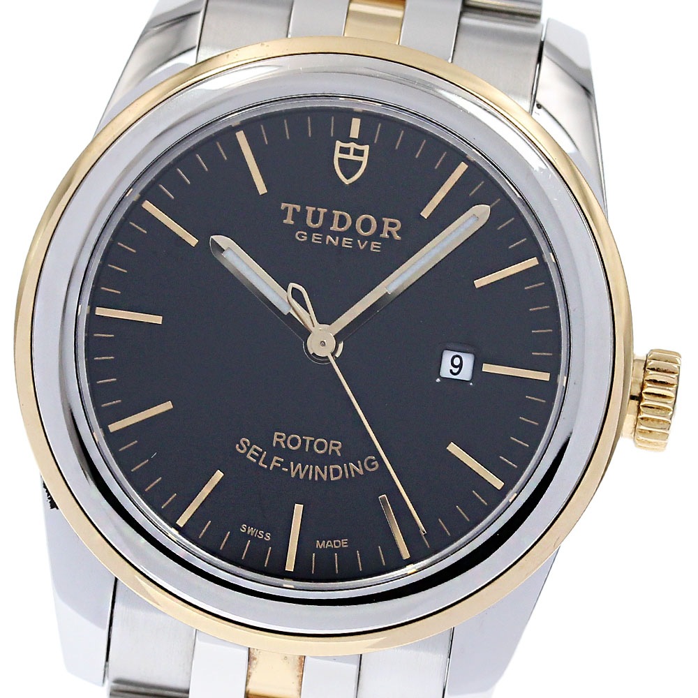 チュードル TUDOR 53003 グラマー デイト YGコンビ 自動巻き レディース 良品 _826024【中古】