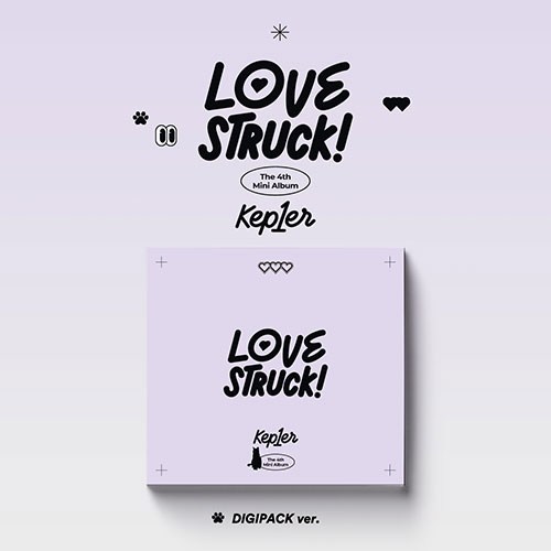 【デジパック】ケプラー/ミニ4集/LOVESTRUCK！ / ランダム1種 / フォトブック(20p)+接地ポスター(1種)+フォトカード(2種)