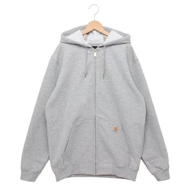 パーカー フーディー ルーズフィット ミッドウエイト フルジップ スウェット グレー メンズ K122 HGY 9,204円