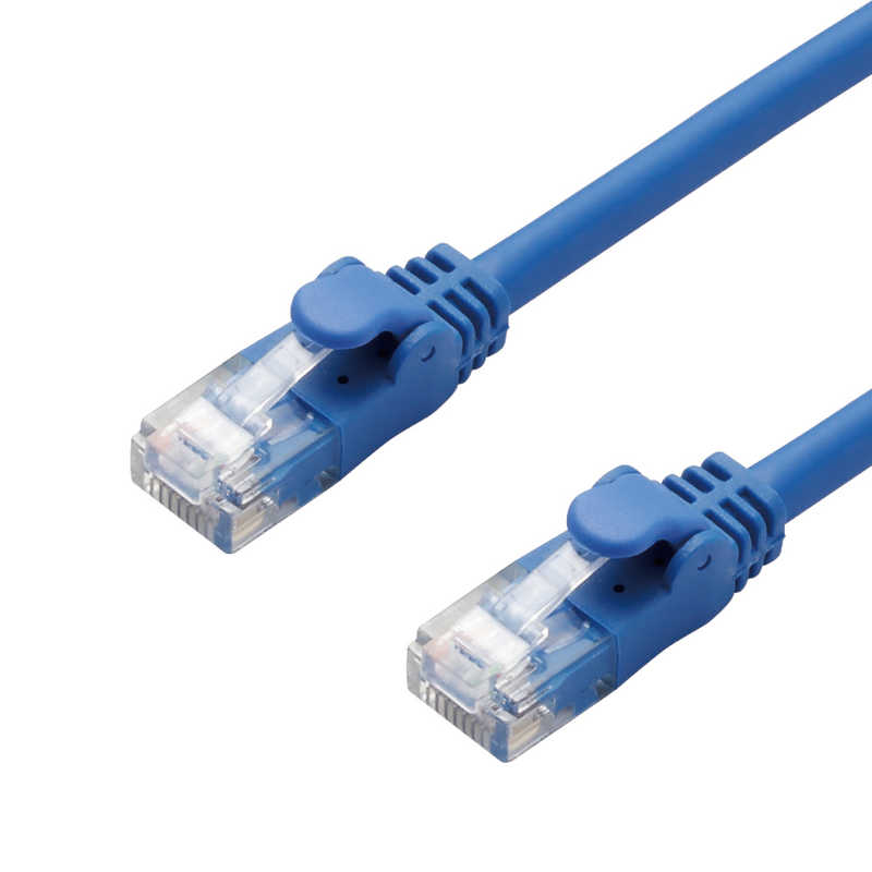 エレコム　ELECOM　CAT6A LANケーブル やわらか(50mブルー)　LD-GPAYC/BU50