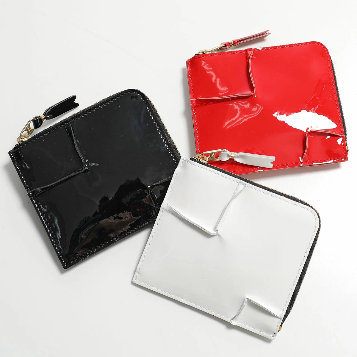 COMME des GARCONS コムデギャルソン コインケース REVERSED HEM SA3100RH メンズ ミニ財布 小銭入れ レザー カラー3色