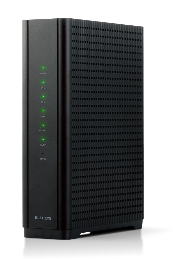 エレコムELECOM EasyMesh WiFi ルーター 親機 Wi-Fi 7 11be/11ax 5765+2882+688Mbps IPv6 ( IPoE ) 対応 有線 10GbpsAIセキ
