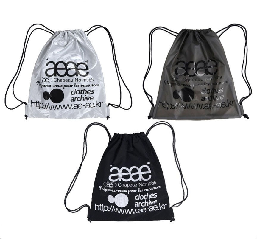 WEB LOGO GYM SACK BLACK