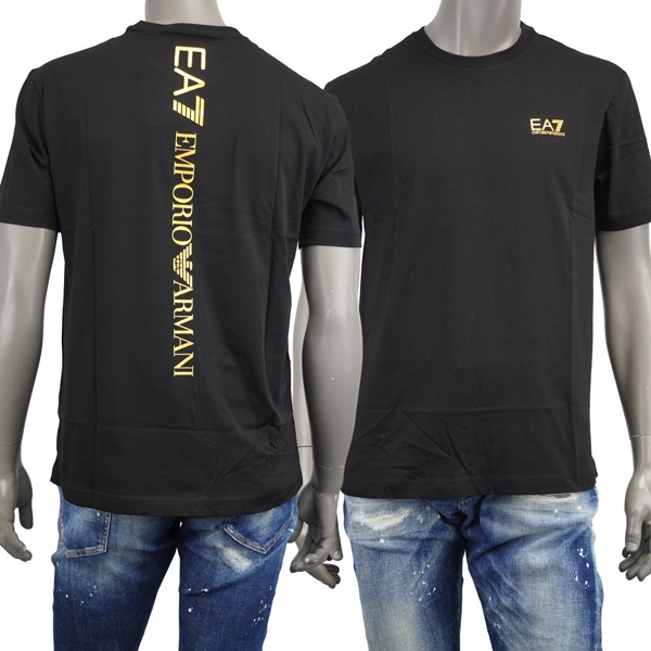 EA7 EMPORIO ARMANI イーエーセブン エンポリオ・アルマーニ Logo Series バックロゴ Tシャツ/7M000567 AF10375 MC004