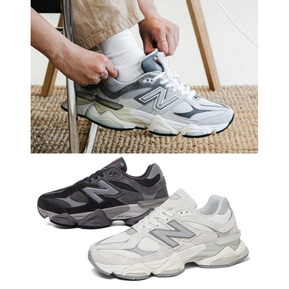 ニューバランス9060スニーカーユニセックス3種類の中から1つお選びください