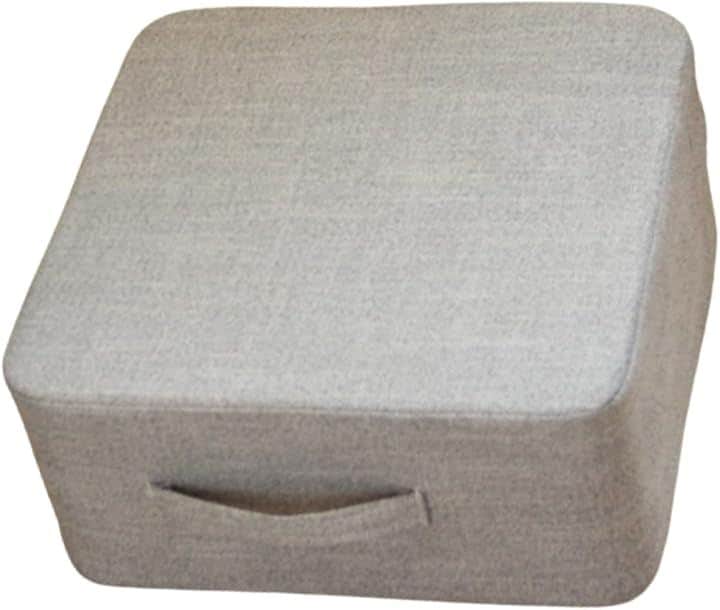 トランポリン クッション 静音 室内用 エクササイズ ダイエット 家庭用 (ライトグレー)