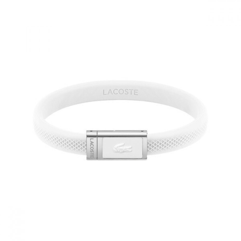 LACOSTE シリコンバンド レディース ブレスレット 2040064