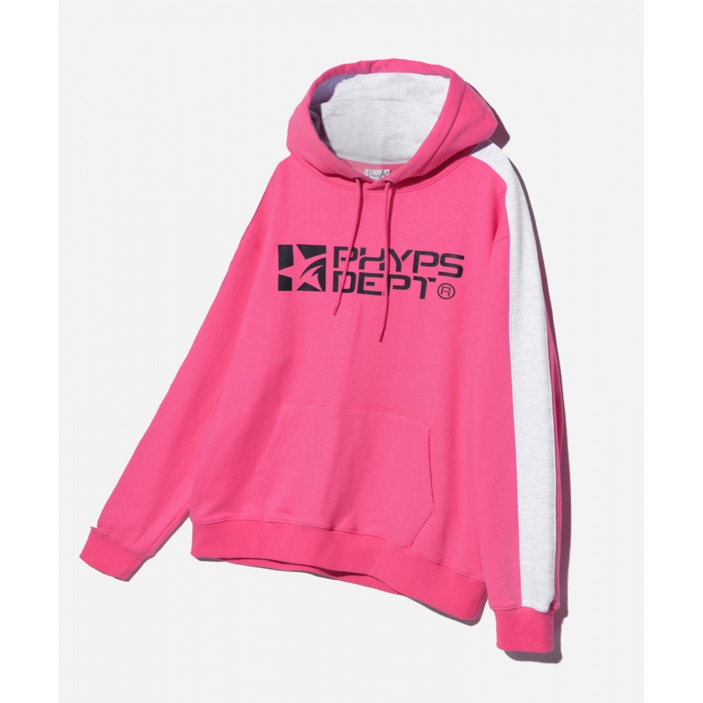 体育科 PHYPS スターダスト パーカー ホット ピンク