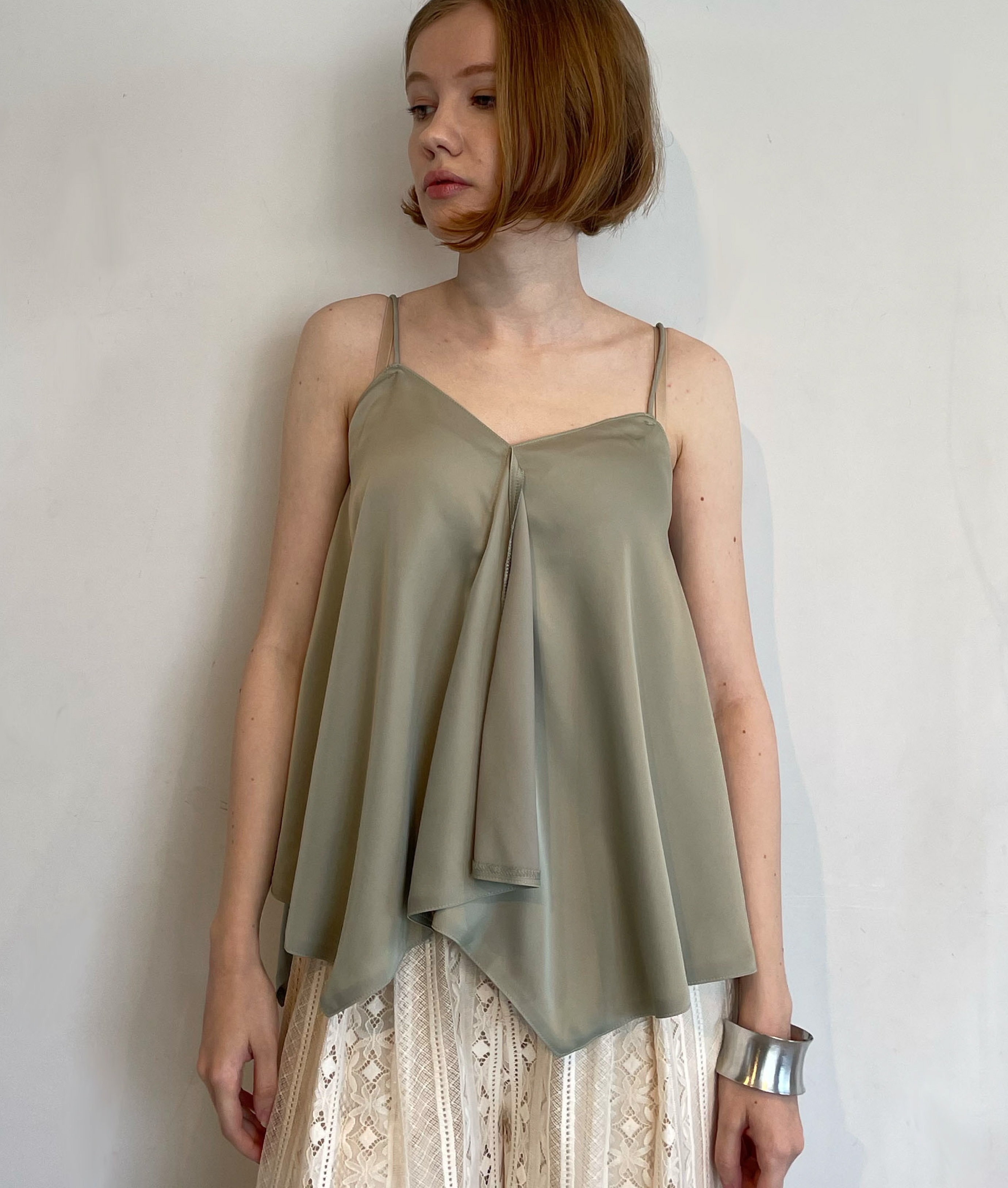 LAYERED SATIN CAMISOLE 6,603円