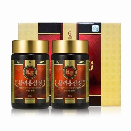 大東高麗参 活力紅参精 250g×2本 6年根高麗人参 紅参エキス ホンサム 濃縮液 健康補助食品 韓国食品 5,988円