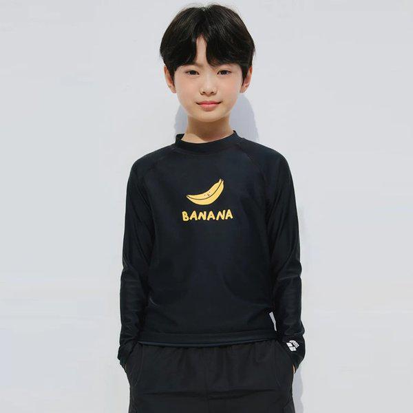 男児用リトルフルーツラッシュガード（A5BB1BC01BLK）