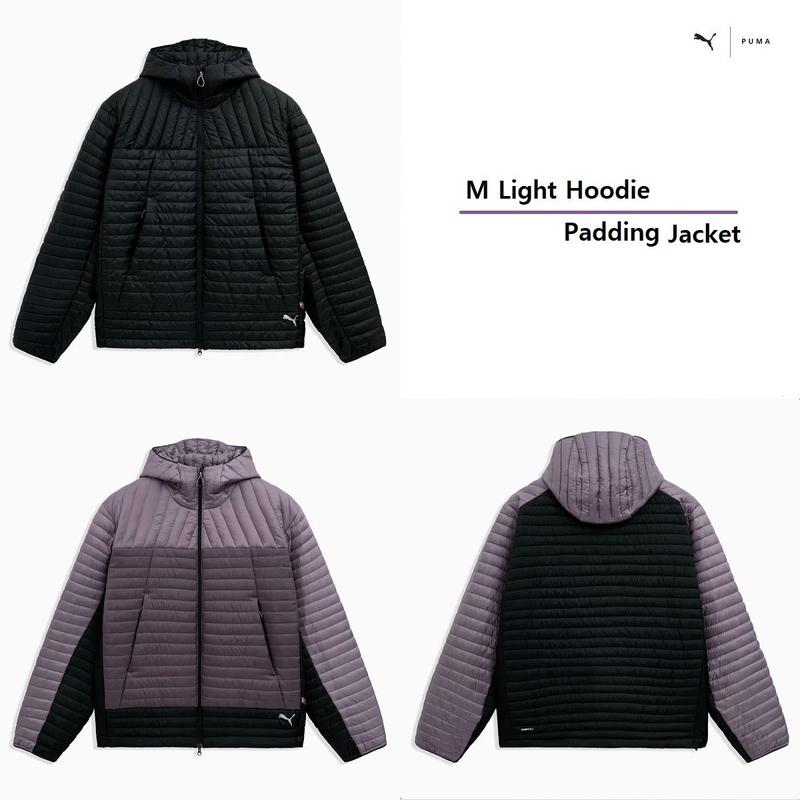 軽量フーディパッド入りジャケット529478 - 01 02 Mライトフーディパッド入りジャケット