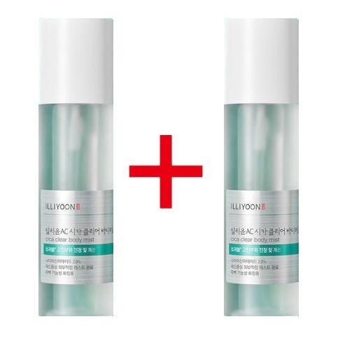 CICA トラブルクリアボディミスト, 200ml+200ml
