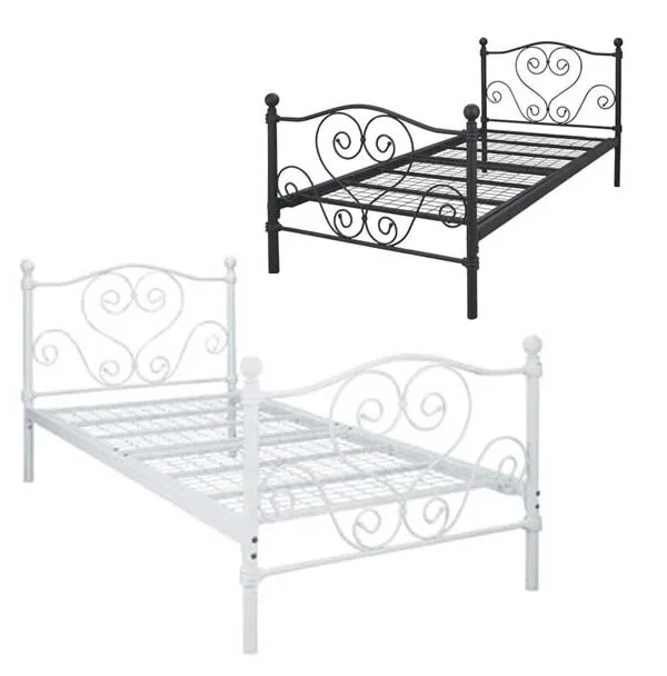 ベッド シングル エレガント プリンセス かわいい 姫 おしゃれ エレガント クラシカル ベット パイプフレーム メッシュ 26,655円