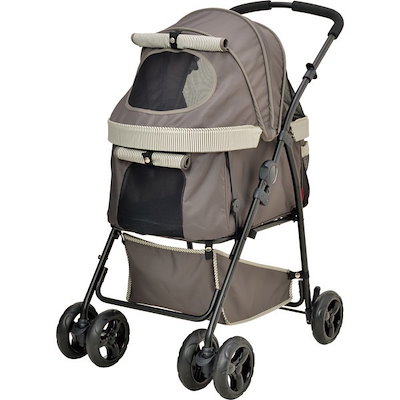 わんちゃん わんちゃん ＞ 用品 ＞ GEX わんわんカート 多頭用DXα