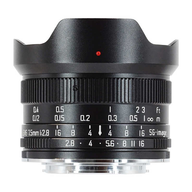 SGIMAGE　SG-image 7.5mm F2.8 マイクロフォーサーズマウント ［マイクロフォーサーズ / 単焦点レンズ］　SG7.5mmF2.8MFTC