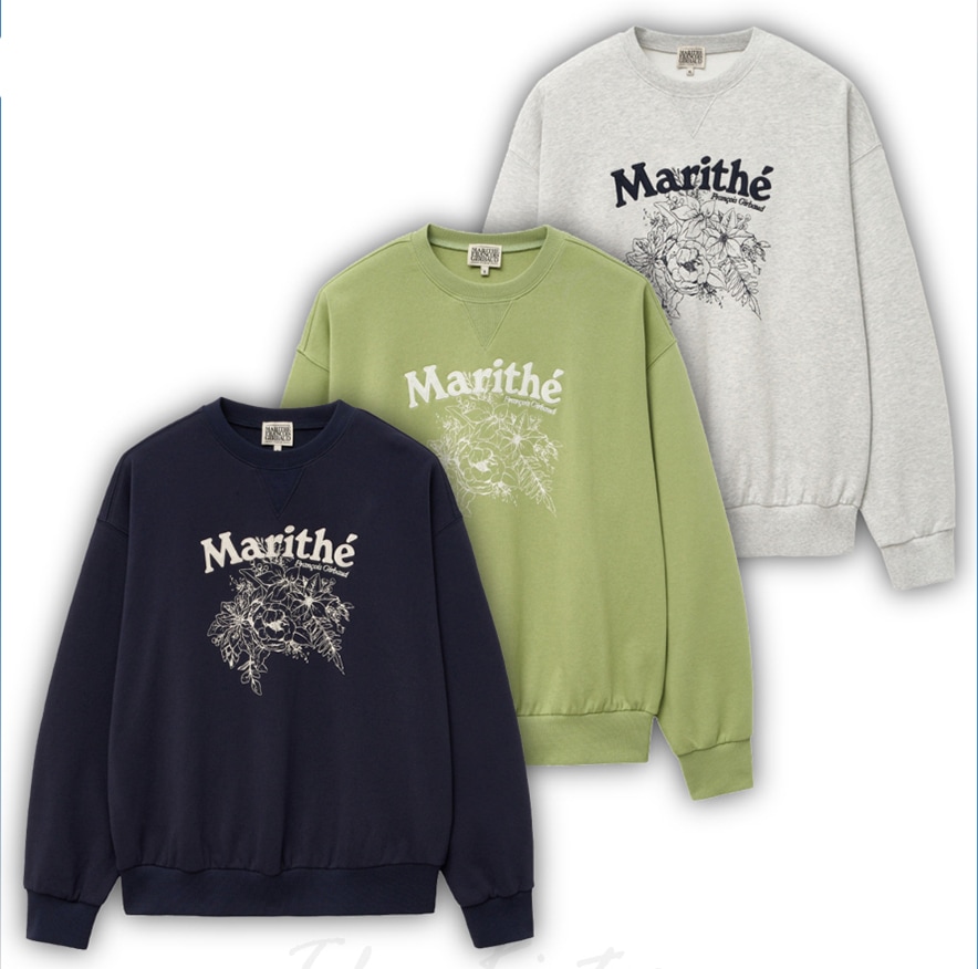 FLOWER GRAPHIC SWEATSHIRT (MFG44FSW119)
