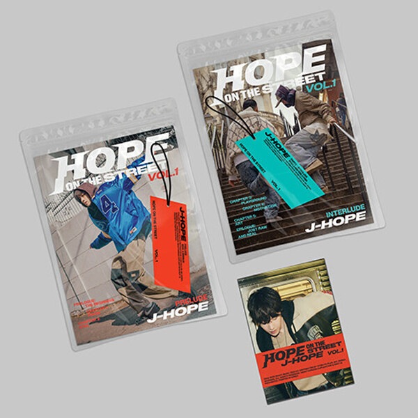 Set (Ver1+Ver2+Weverse) ジェイホープ (j-hope) / HOPE ON THE STREET VOL.1 BTS (BTS 防彈少年團)