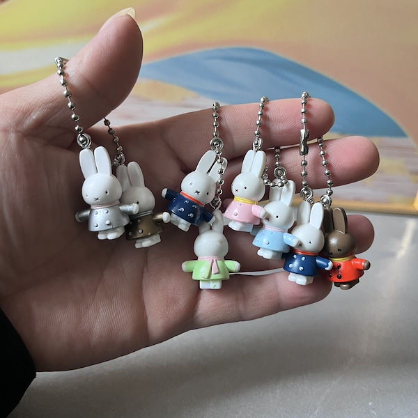 Qoo10] 【正規品】ミッフィーうさぎストラップかわ