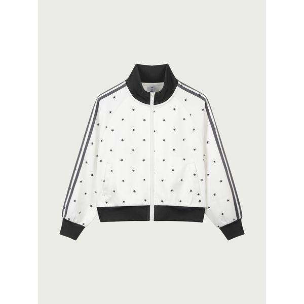 ティーンズ 女児 スター クロップ トラックトップ 025 14560 134 204 46 _P415859124