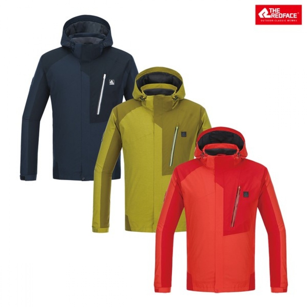 (レッドフェイス) メンズコントラスト X ハイテクジャケット REWMJKS20010