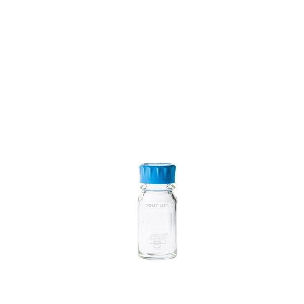 [柴田科学]ユーティリティーねじ口びん 水キャップ付 125mL[4個]