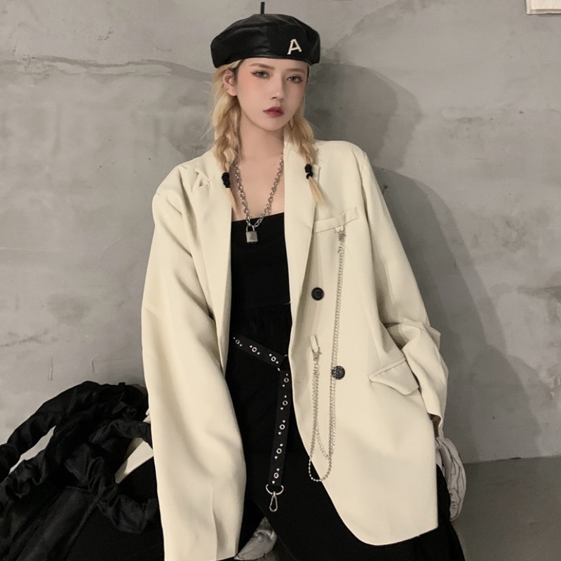 レディース オーバーサイズ デザインジャケット アウター 大人可愛い ママコーデ ママファッション 韓国系 オルチャン 人気 トレンド 新作 20代 30代 40代 きれいめ レトロ シンプル お出か