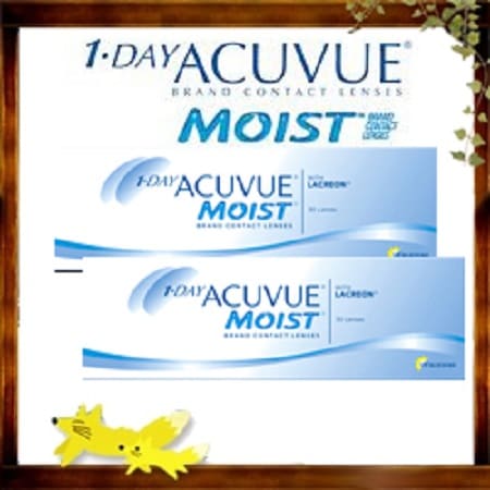 ワンデーアキュビューモイスト 2箱セット　　コンタクトレンズ １日使い捨て ジョンソンアンドジョンソン