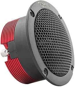 DS18 GTX1XL - チタン高圧縮ネオジムスーパーブレットツイーター1.3インチ -320W 最大160W RMSクロスオーバーツイーター内蔵プロオーディオおよびVoceteo市場で最高(ス