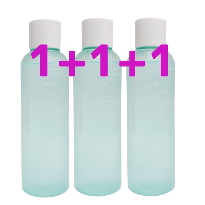 アクアスージングトナー, 200ml, 3個