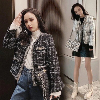 コート ツイードコート レディース ツイードコートショート丈 ラメいりツイードジャケット 秋冬 40代30%までに制限