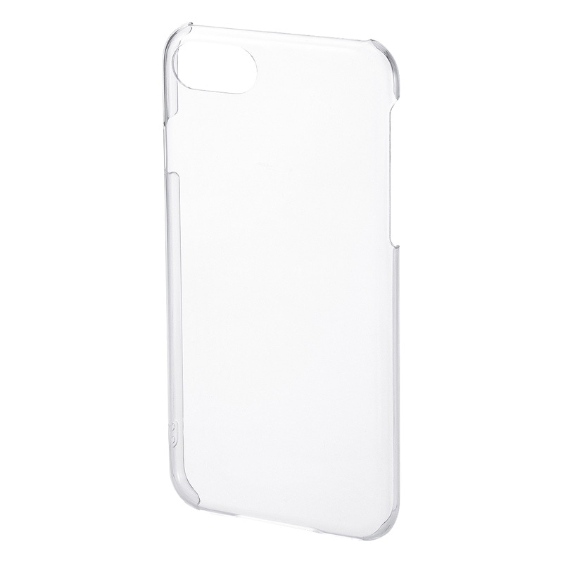 （まとめ買い）サンワサプライ クリアハードケース iPhone 8 7 SE3 SE2クリア PDA-IPH014CL [x3]