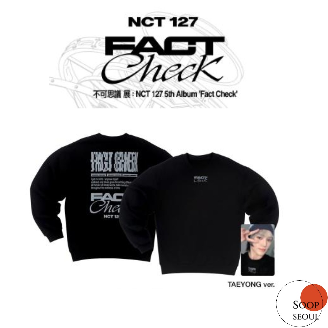 NCT127 FactCheck MD スウェット NCT] NCT 127 : Fact Check : Official MD – krmerch