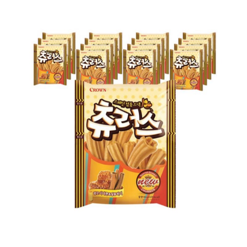 チュロススナック 84g 16袋 韓国菓子 シナモンスナック 4,691円